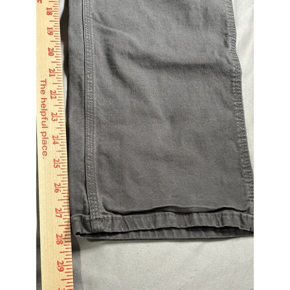 Ariat Rebar M4 Relaxed Straight Khaki Pants Mens 32x30 Gray - Picture 10 of 15